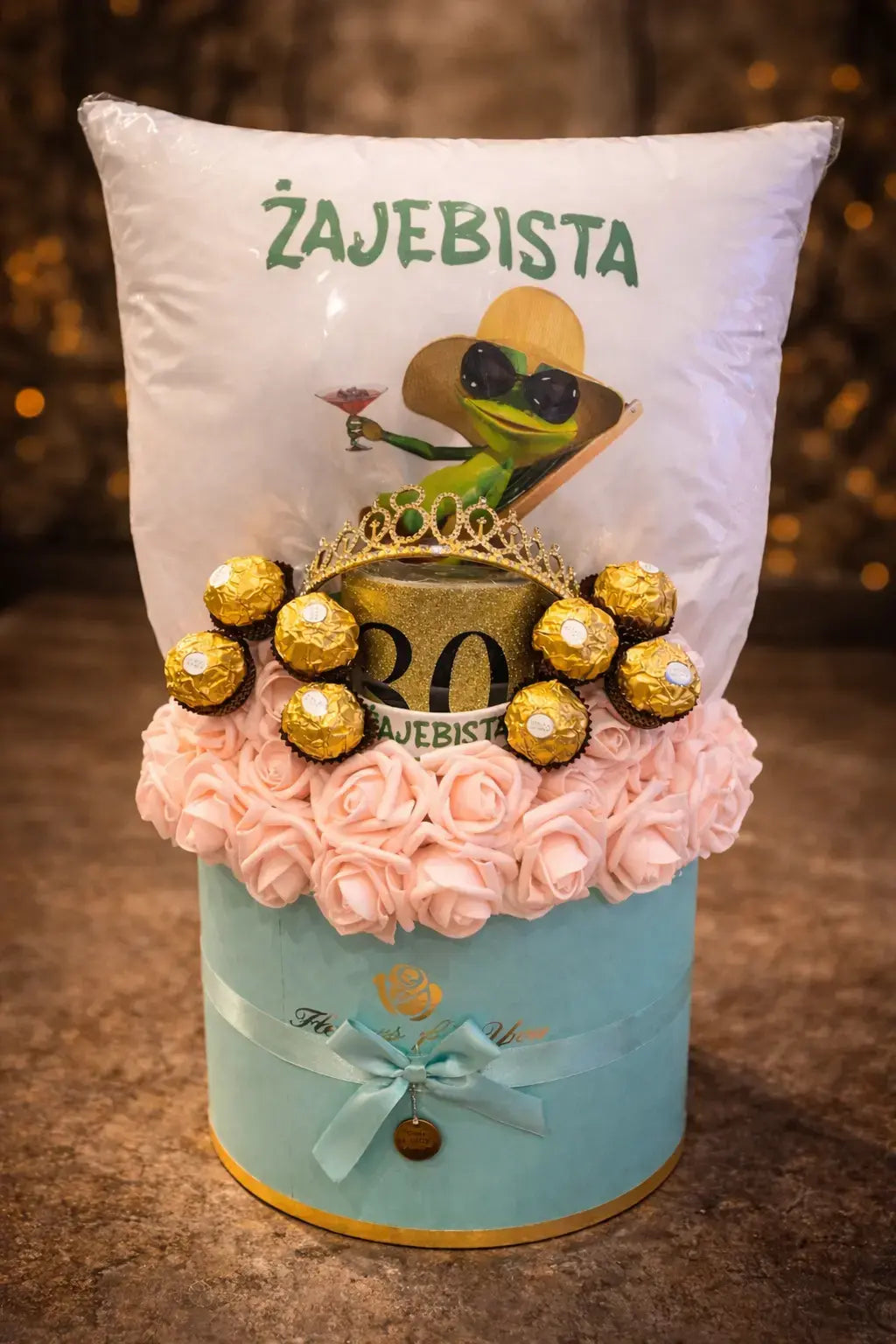 Zestaw Urodzinowy na 80. Urodziny – „Żajebista 80"
