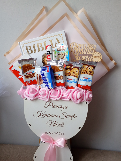 Box Komunijny Personalizowany ! – Pierwsza Komunia Święta z Biblią